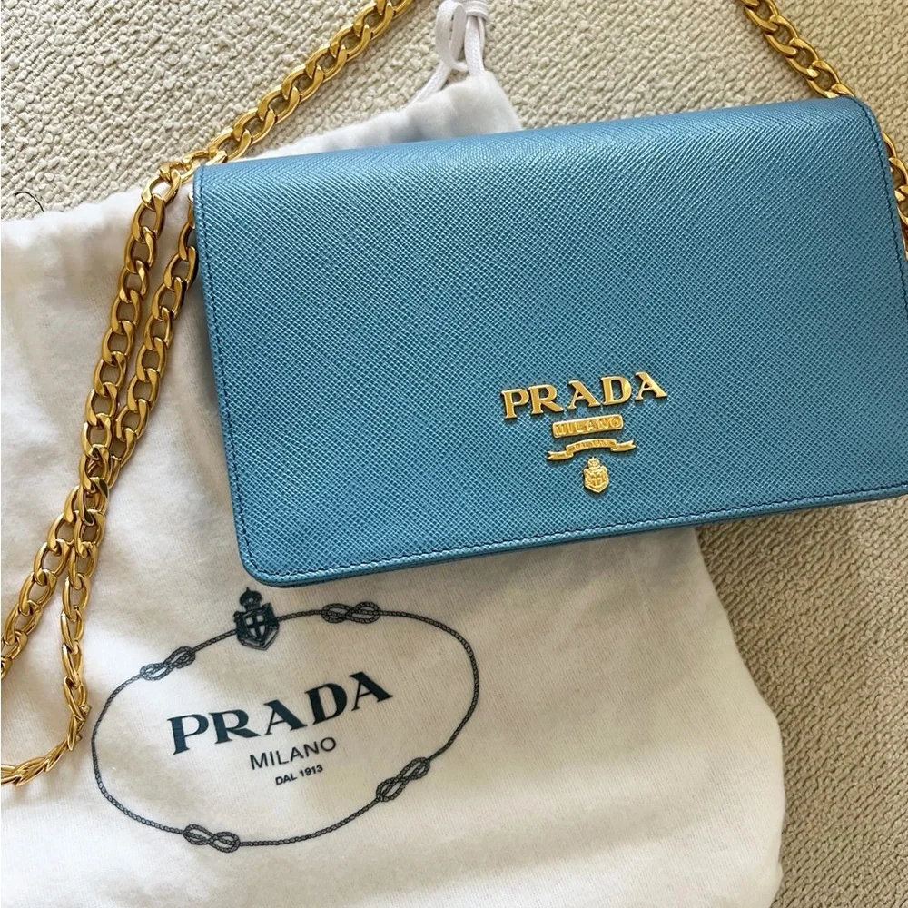 Prada Saffiano Leather Mini Bag - Picture 1 of 6